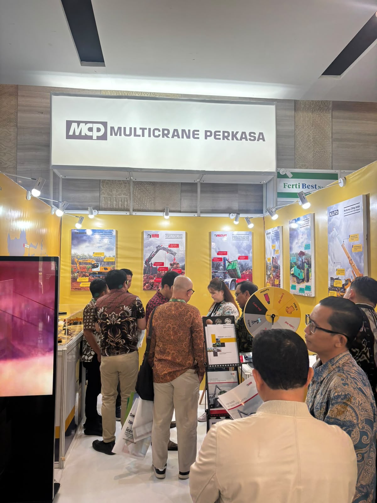 Multicrane Perkasa Tampilkan Solusi Mekanisasi Terintegrasi di HAI Sawit Indonesia 2026