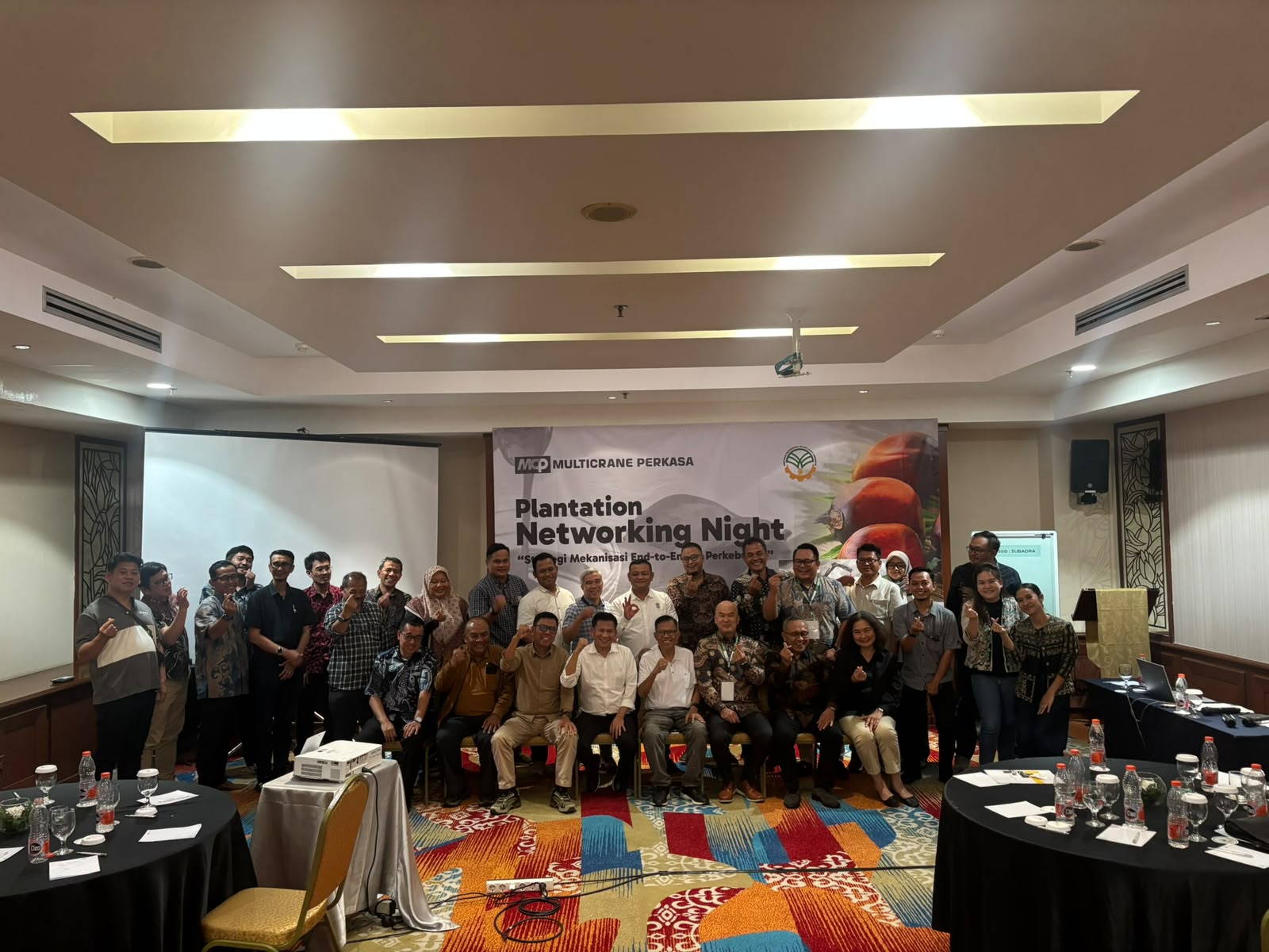Multicrane Perkasa Perkuat Hubungan dengan Pelanggan melalui Executive Dinner di HAI Sawit Indonesia 2026