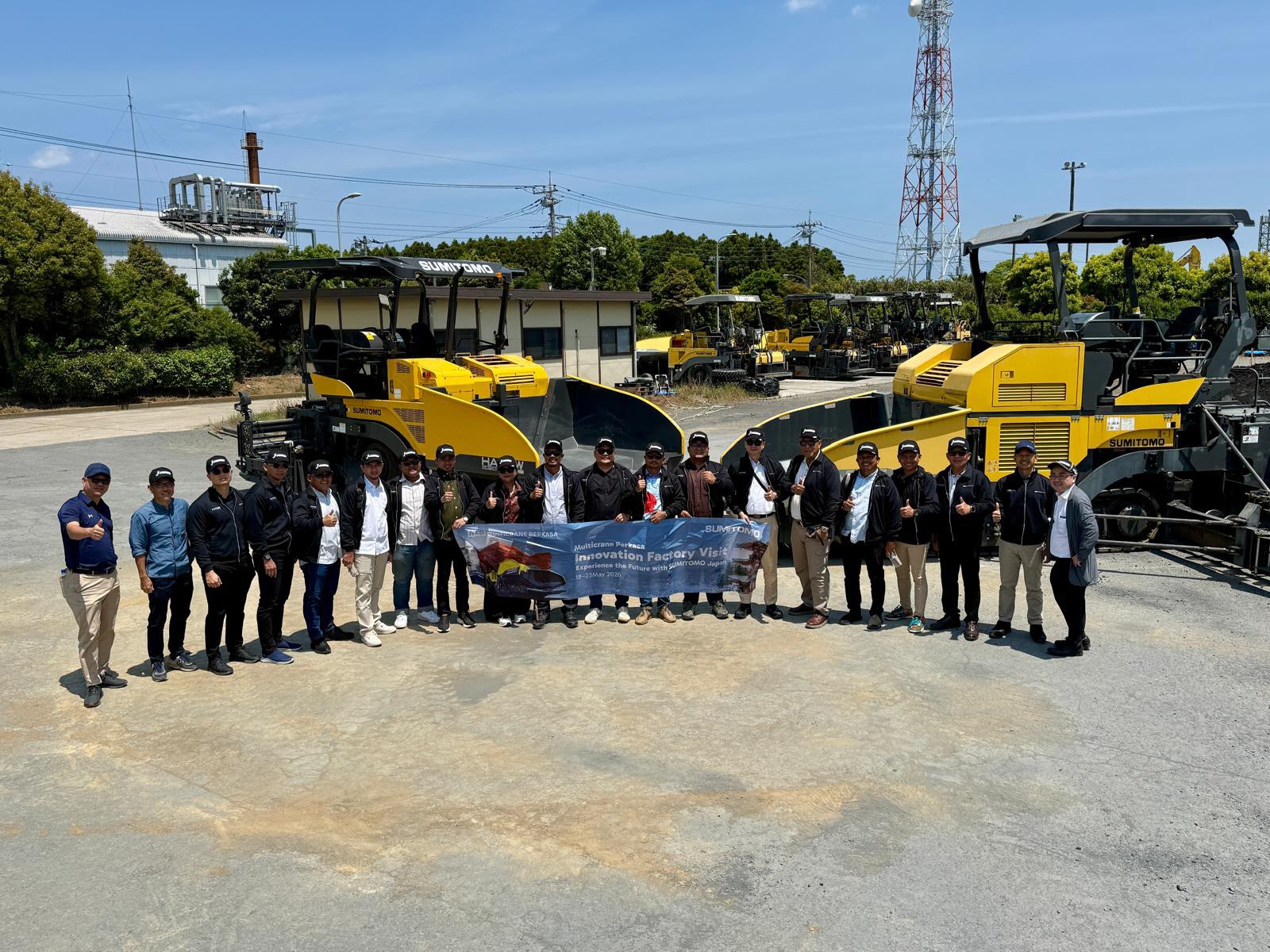 Multicrane Perkasa Perkuat Kepercayaan Pelanggan melalui Sumitomo x MCP Factory Visit Japan 2026